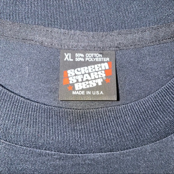 Vintage New Orleans Comedy/ Tragedy Masks T-Shirt - Picture 4 of 4